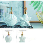 Fancy Relief Bathroom Soap and Lotion Pump Dispenser