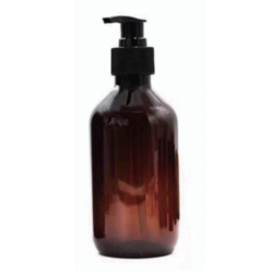 300ml Plastic Cosmetic Shampoo Pump Bottle