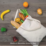 Personalize Reusable Cotton Canvas Shopping Bags