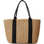 Custom Eco-Friendly Straw Woven Large Beach Bags