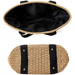 Custom Eco-Friendly Straw Woven Large Beach Bags