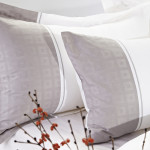 JOSHUA Cotton Small Gray Check Duvet Cover 300TC 10pcs pack