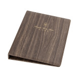 High Class Brown Wood Grain PU Leather Set