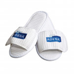 Waffle Slipper with Fastening Tape