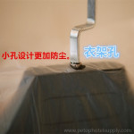 Disposable Plastic Suit Cover for Dry Cleaning Shop