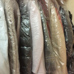 Disposable Plastic Suit Cover for Dry Cleaning Shop