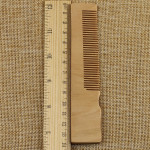 Natural Eco-friendly Wood Disposable Comb for Hotels AirBnB Inns