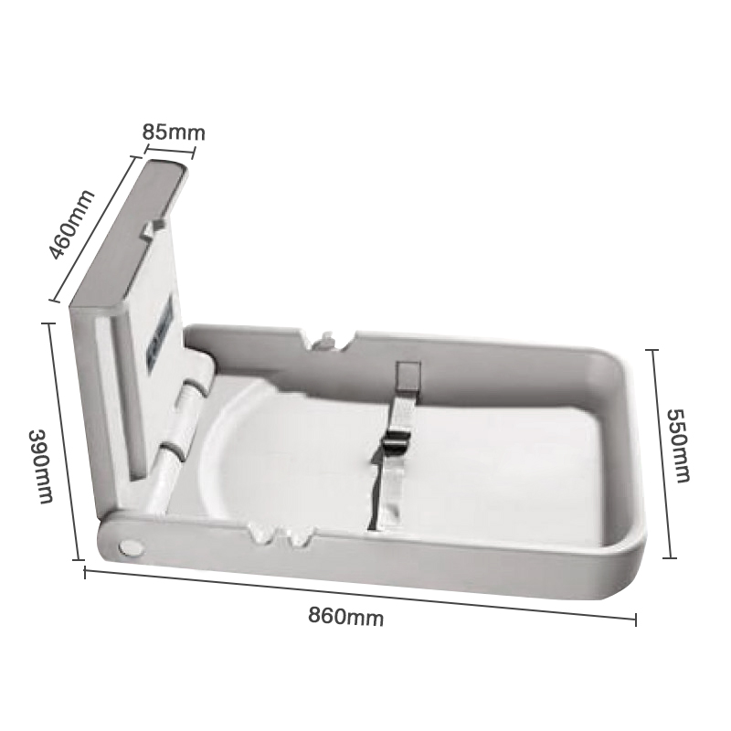 folding diaper station